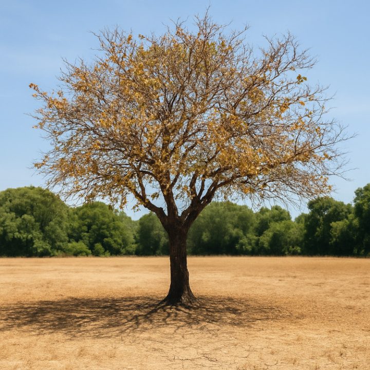 Summer Tree Care Mistakes - underwatering a tree