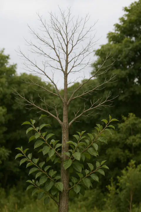 Summer tree pests causing tree die back