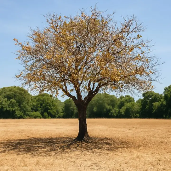 Summer Tree Care Mistakes - underwatering a tree